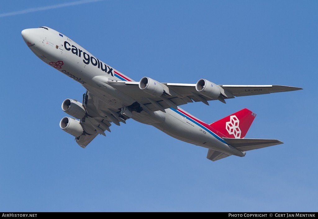 Aircraft Photo of LX-VCH | Boeing 747-8R7F/SCD | Cargolux | AirHistory.net #141884