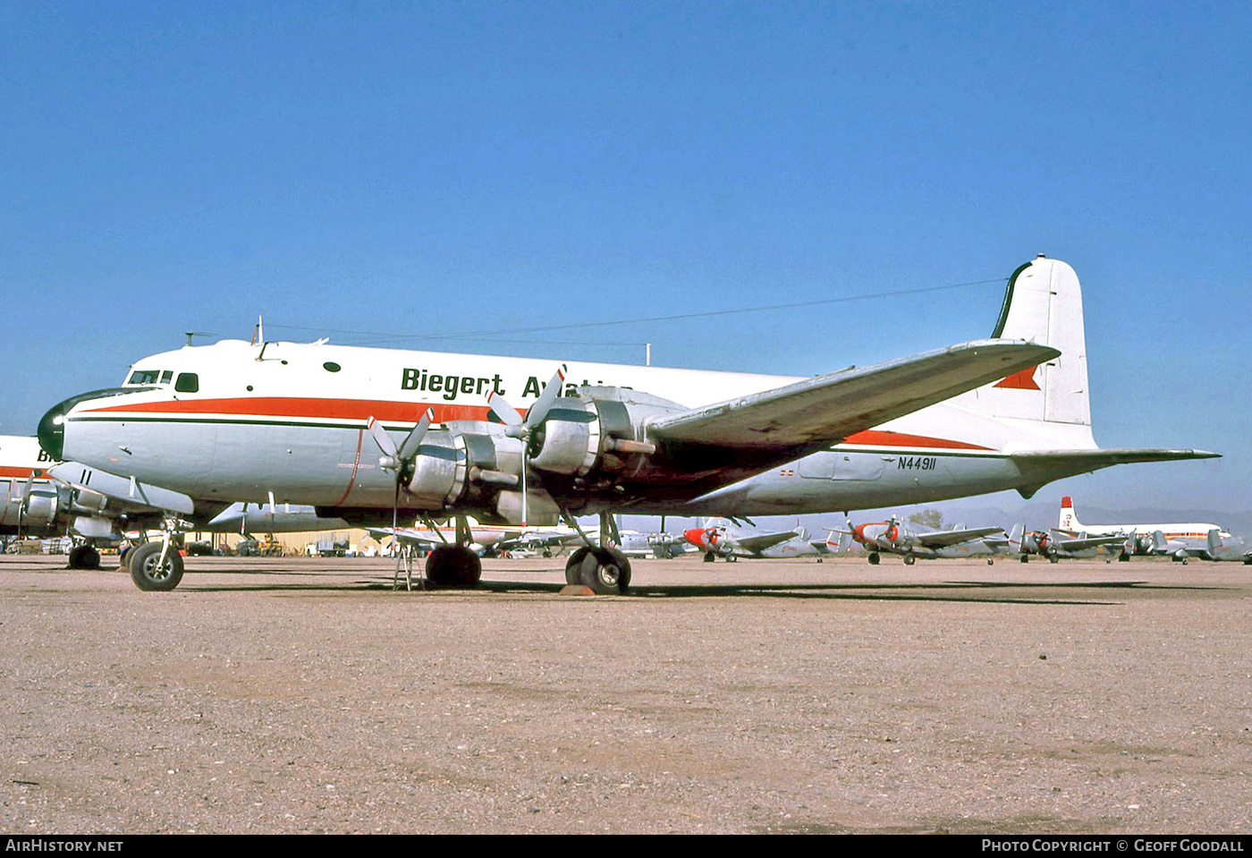 Aircraft Photo of N44911 | Douglas C-54P Skymaster | Biegert Aviation | AirHistory.net #141905