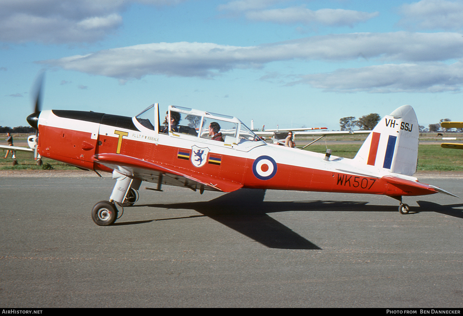 Aircraft Photo of VH-SSJ / WK507 | De Havilland DHC-1 Chipmunk Mk22 | UK - Air Force | AirHistory.net #141908