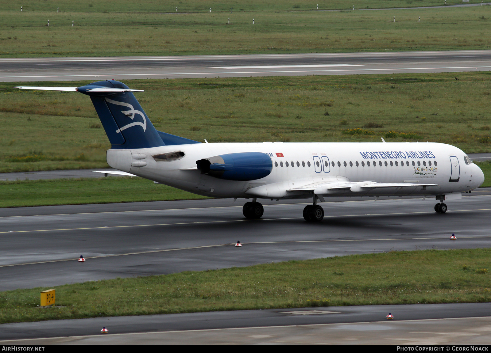Aircraft Photo of 4O-AOM | Fokker 100 (F28-0100) | Montenegro Airlines | AirHistory.net #141929