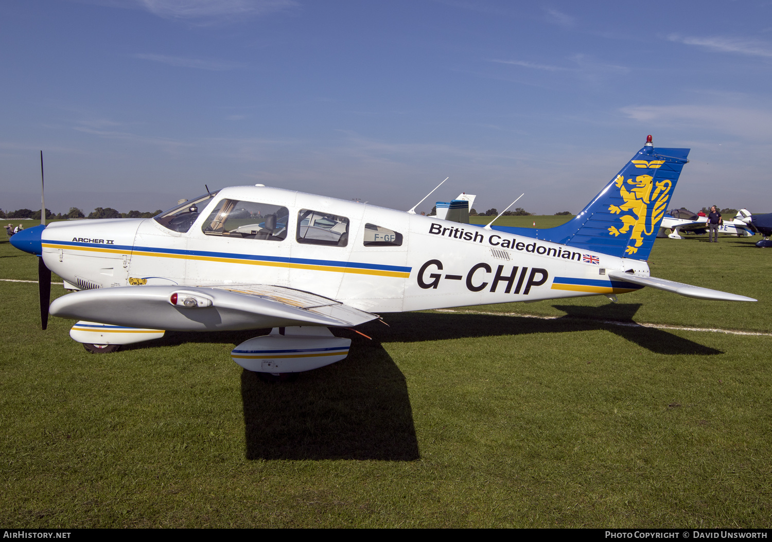 Aircraft Photo of G-CHIP | Piper PA-28-181 Cherokee Archer II | British Caledonian Airways | AirHistory.net #141972