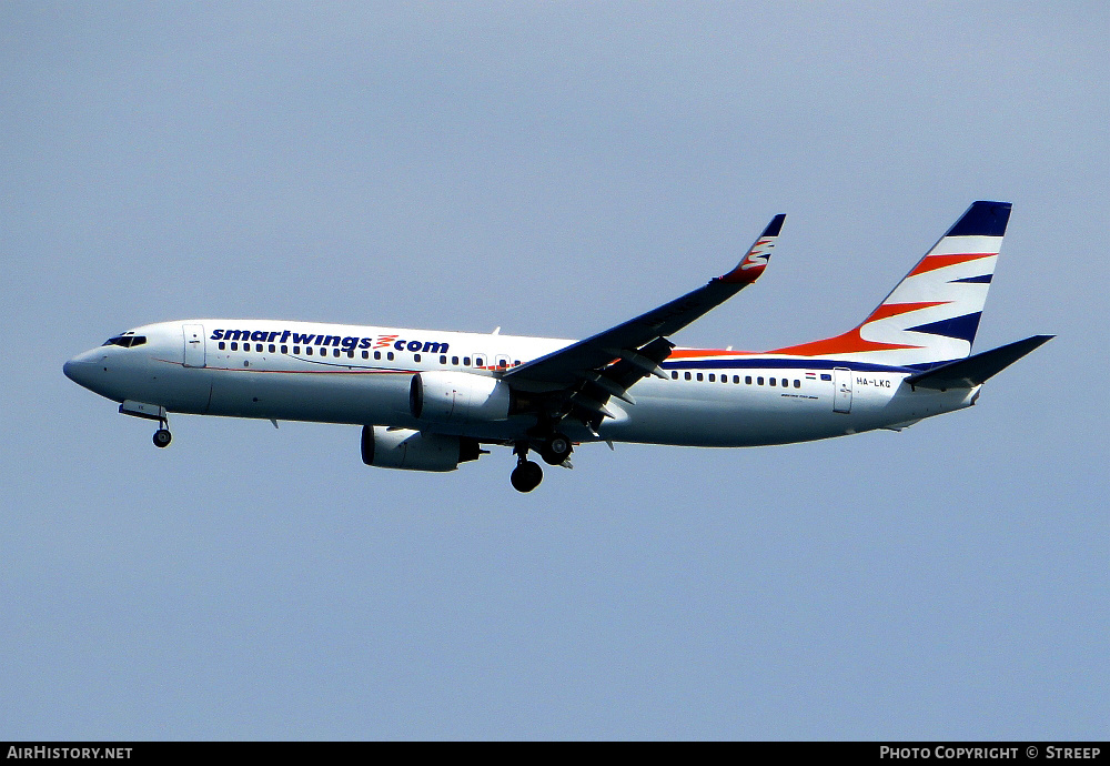 Aircraft Photo of HA-LKG | Boeing 737-8CX | Smartwings | AirHistory.net #141982