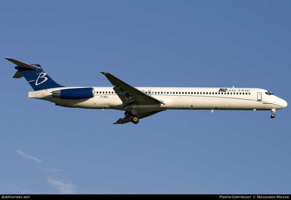 Aircraft Photo of F-GMLI | McDonnell Douglas MD-83 (DC-9-83) | Blue Line | AirHistory.net #141984