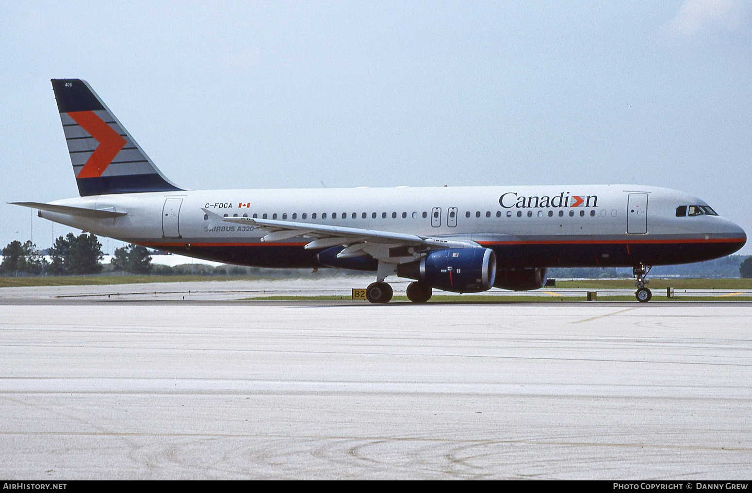Aircraft Photo of C-FDCA | Airbus A320-211 | Canadian Airlines | AirHistory.net #141989