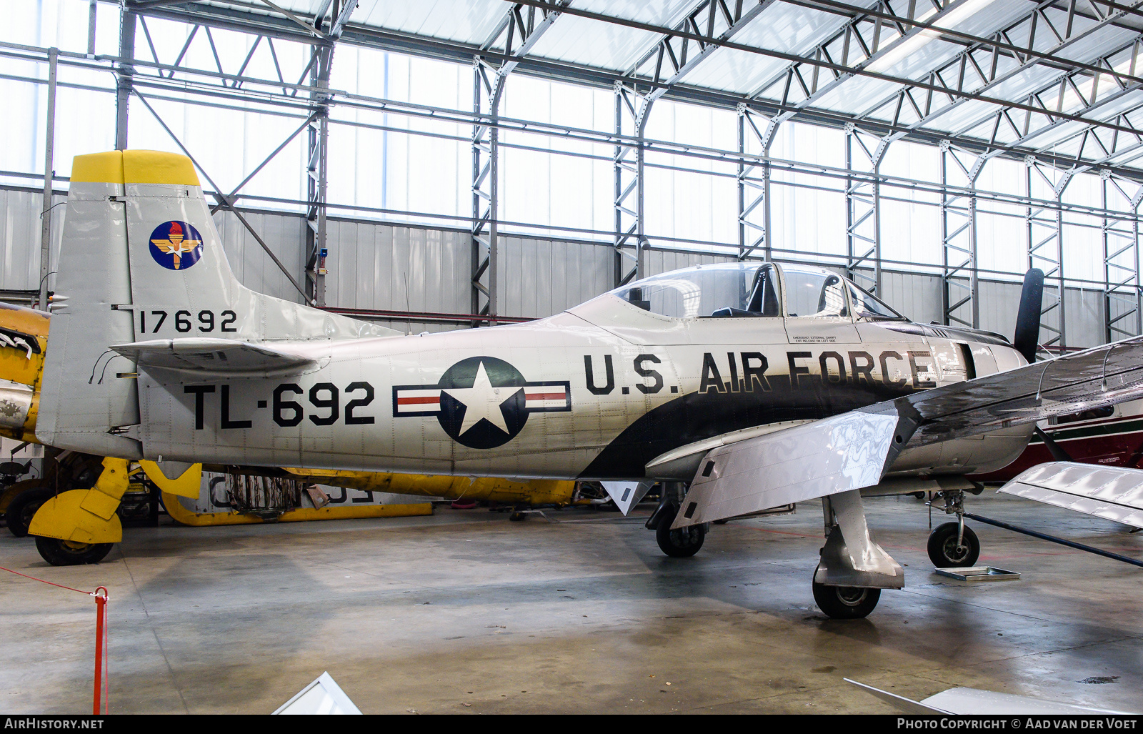 Aircraft Photo of G-TROY / 17692 | North American T-28A Fennec | USA - Air Force | AirHistory.net #142002