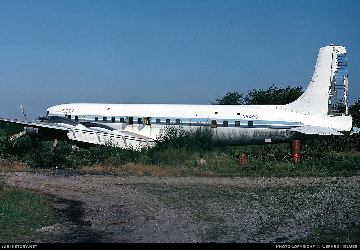 Aircraft Photo of N9499 | Douglas DC-7C | ARCO Bermuda | AirHistory.net #142009