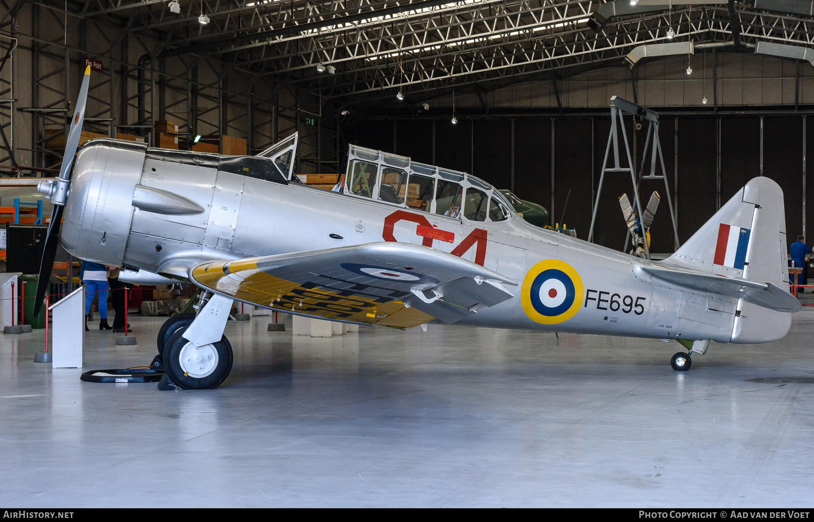 Aircraft Photo of G-BTXI / FE695 | North American AT-16 Harvard IIB | UK - Air Force | AirHistory.net #142017