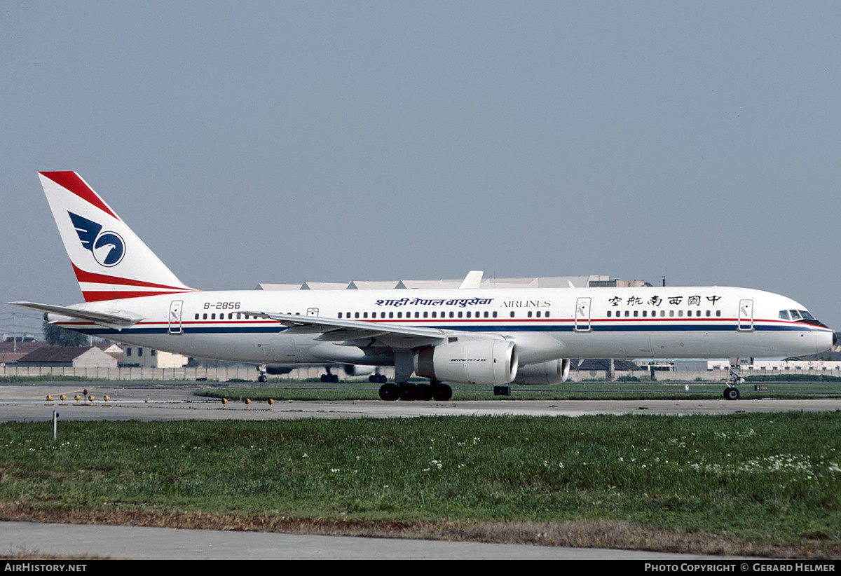 Aircraft Photo of B-2856 | Boeing 757-2Z0 | Royal Nepal Airlines | AirHistory.net #142035