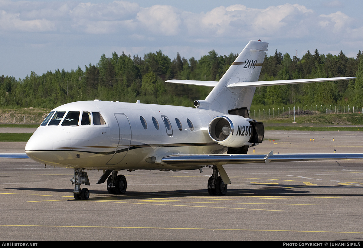 Aircraft Photo of N200FJ | Dassault Falcon 200 (20H) | AirHistory.net #142051