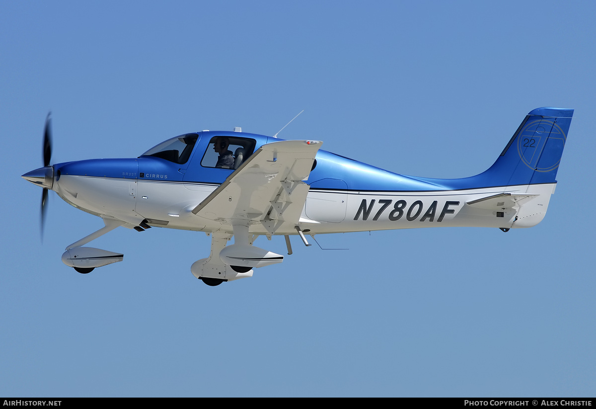 Aircraft Photo of N780AF | Cirrus SR-22T G3 | AirHistory.net #142052