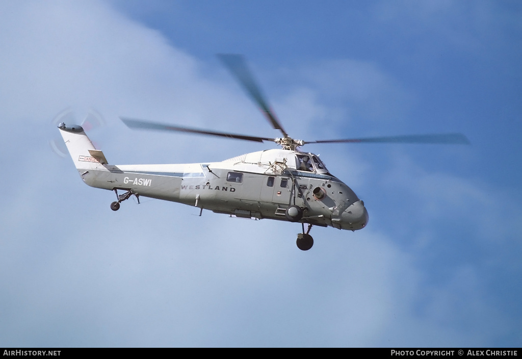 Aircraft Photo of G-ASWI | Westland WS-58 Wessex 60 | Westland Aircraft | AirHistory.net #142054