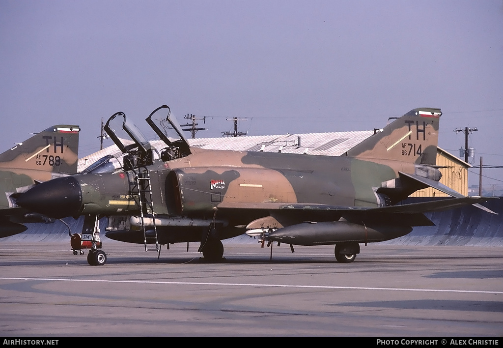 Aircraft Photo of 66-8714 / AF66-714 | McDonnell Douglas F-4D Phantom II | USA - Air Force | AirHistory.net #142055