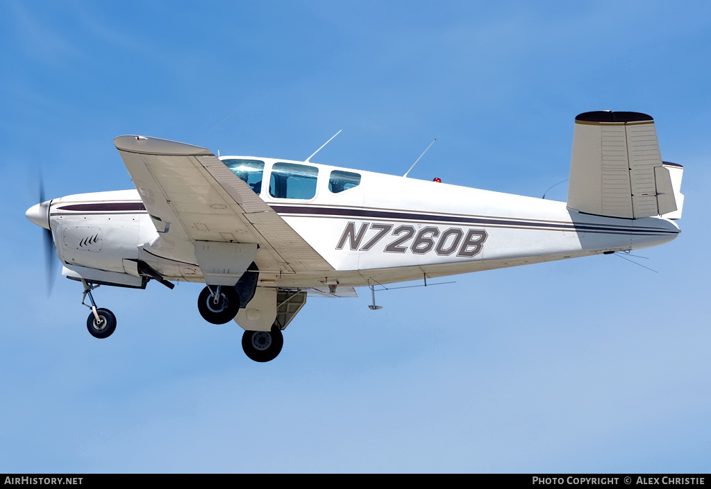 Aircraft Photo of N7260B | Beech J35 Bonanza | AirHistory.net #142078
