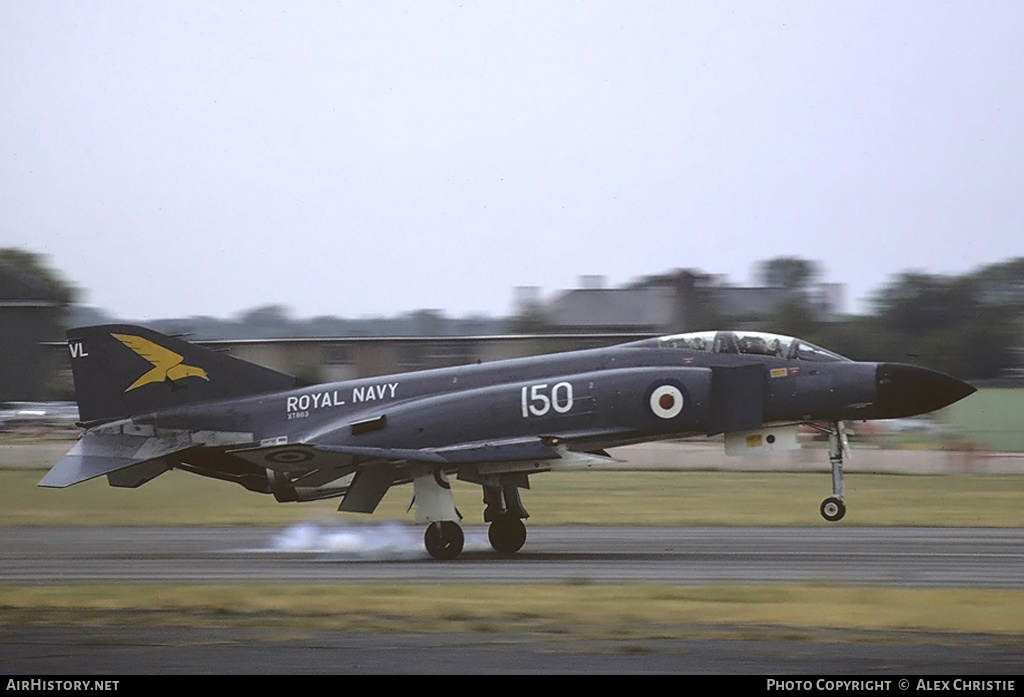 Aircraft Photo of XT863 | McDonnell Douglas F-4K Phantom FG1 | UK - Navy | AirHistory.net #142079