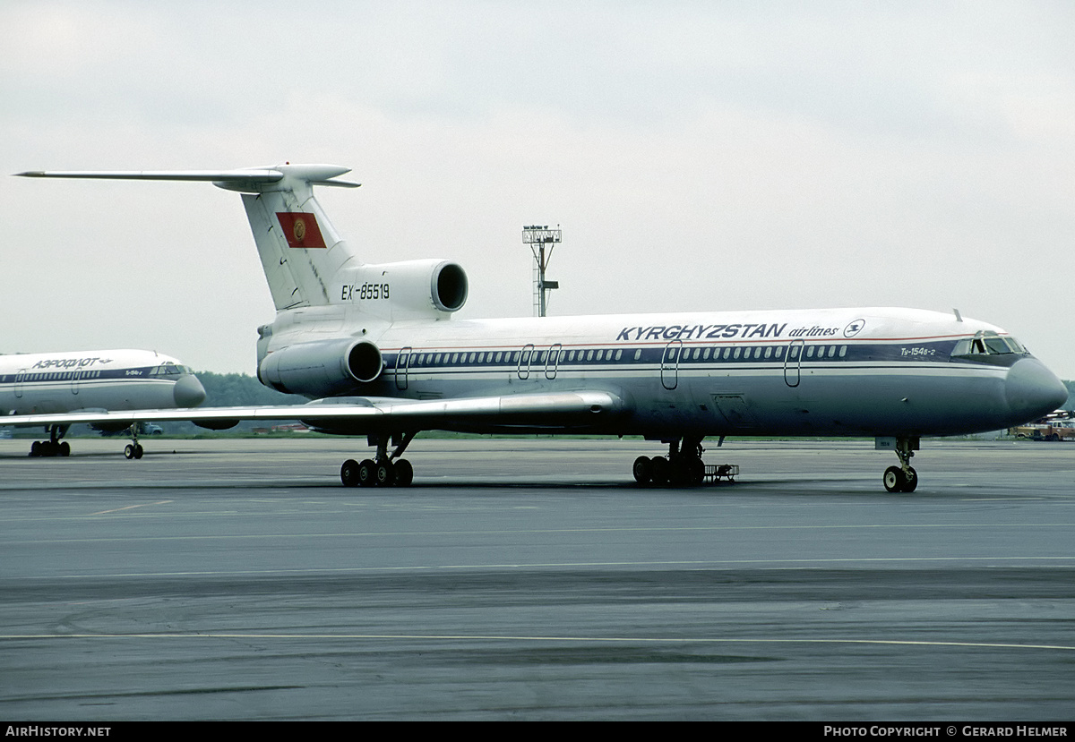 Aircraft Photo of EX-85519 | Tupolev Tu-154B-2 | Kyrghyzstan Airlines | AirHistory.net #142090
