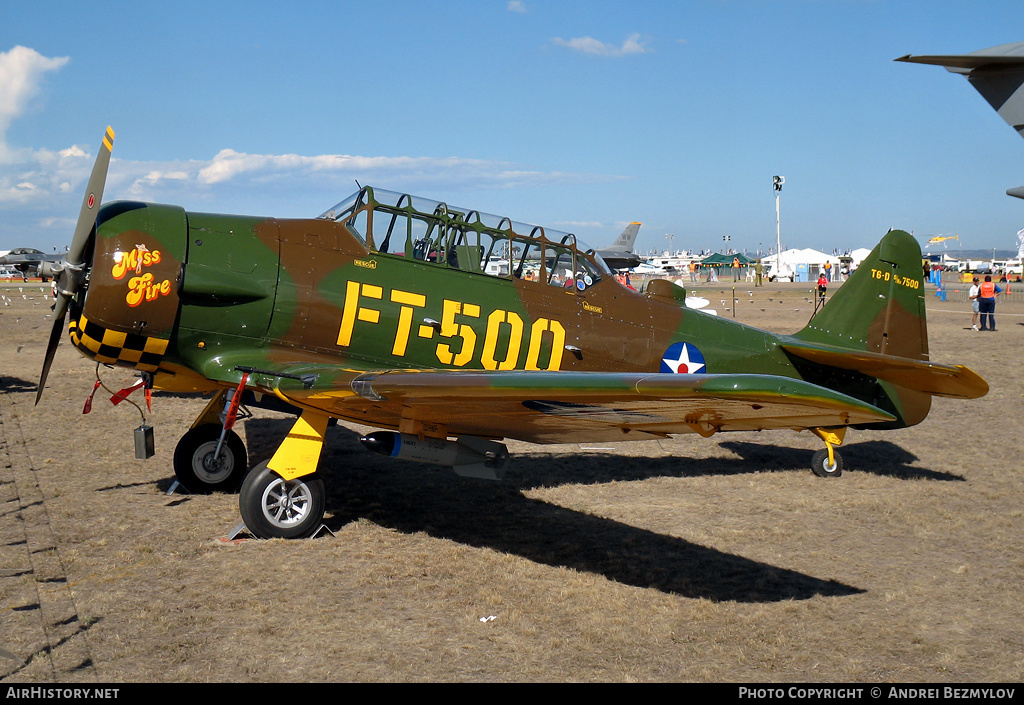 Aircraft Photo of VH-DGP | North American AT-6D Texan | USA - Air Force | AirHistory.net #142095