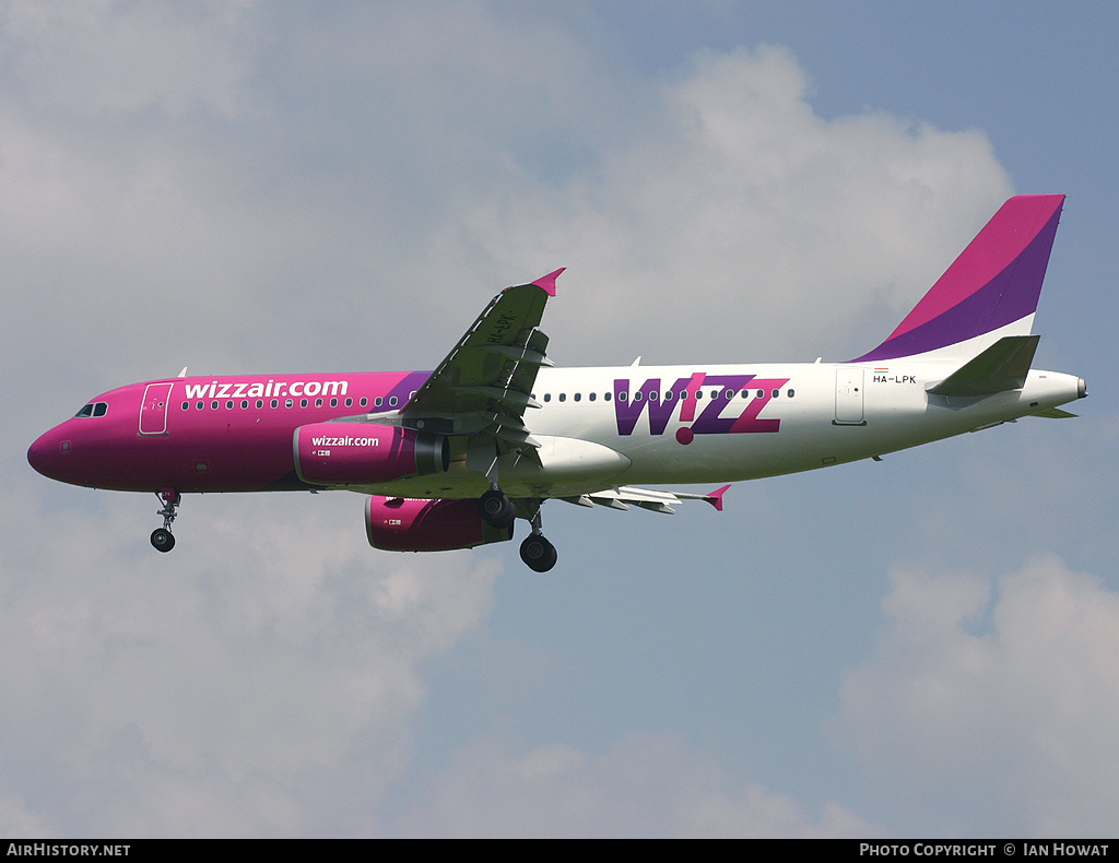 Aircraft Photo of HA-LPK | Airbus A320-232 | Wizz Air | AirHistory.net #142165
