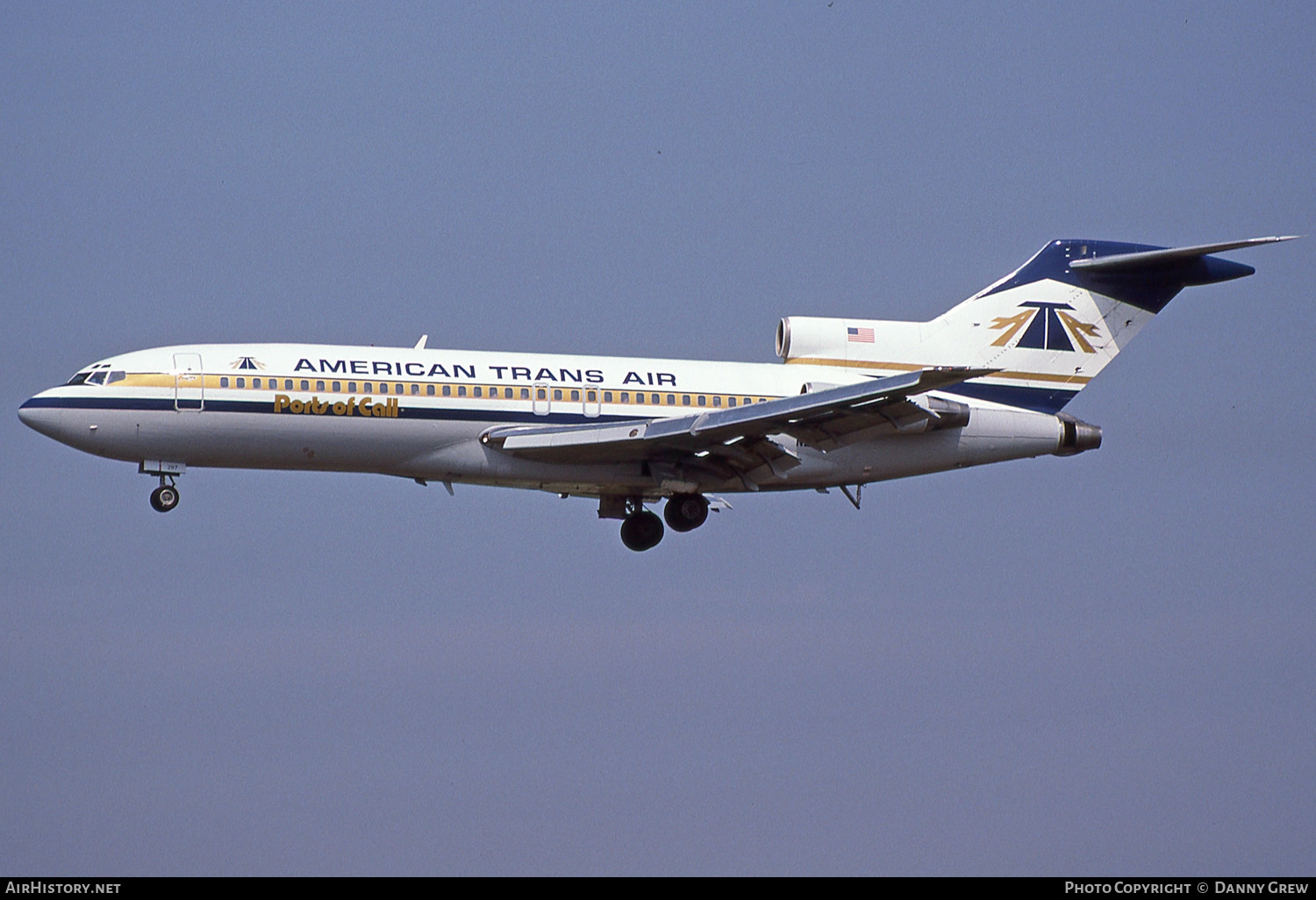 Aircraft Photo of N287AT | Boeing 727-51 | American Trans Air - ATA | AirHistory.net #142183