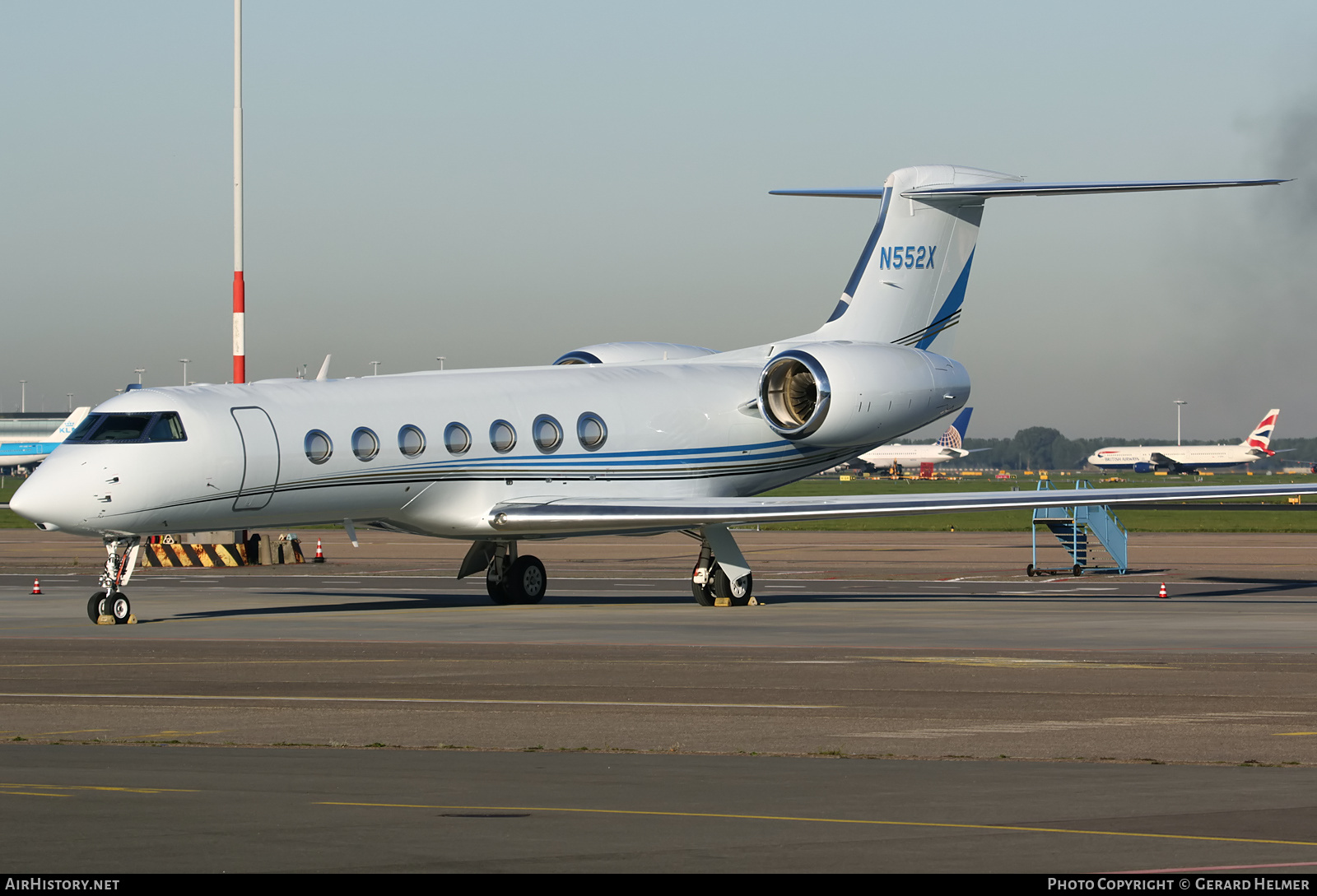 Aircraft Photo of N552X | Gulfstream Aerospace G-V-SP Gulfstream G550 | American Express | AirHistory.net #142184