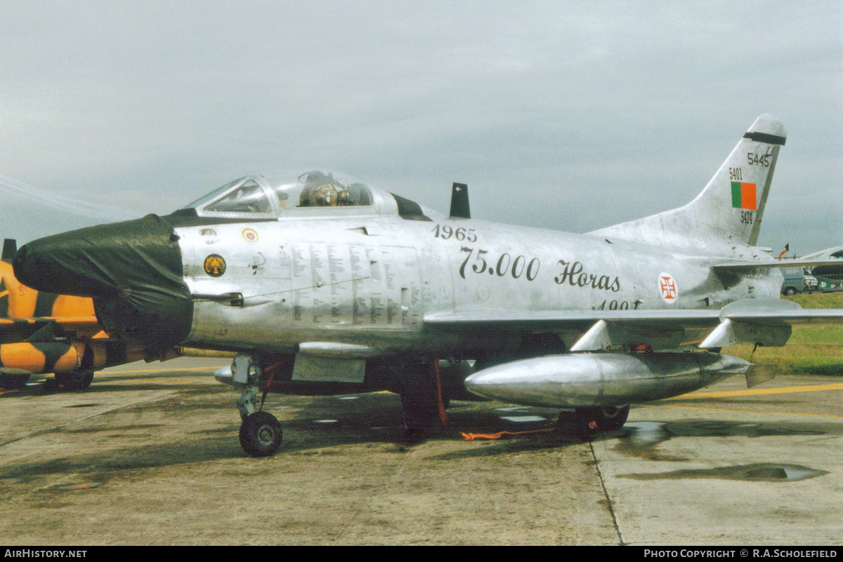 Aircraft Photo of 5445 | Fiat G-91R/3 | Portugal - Air Force | AirHistory.net #142188