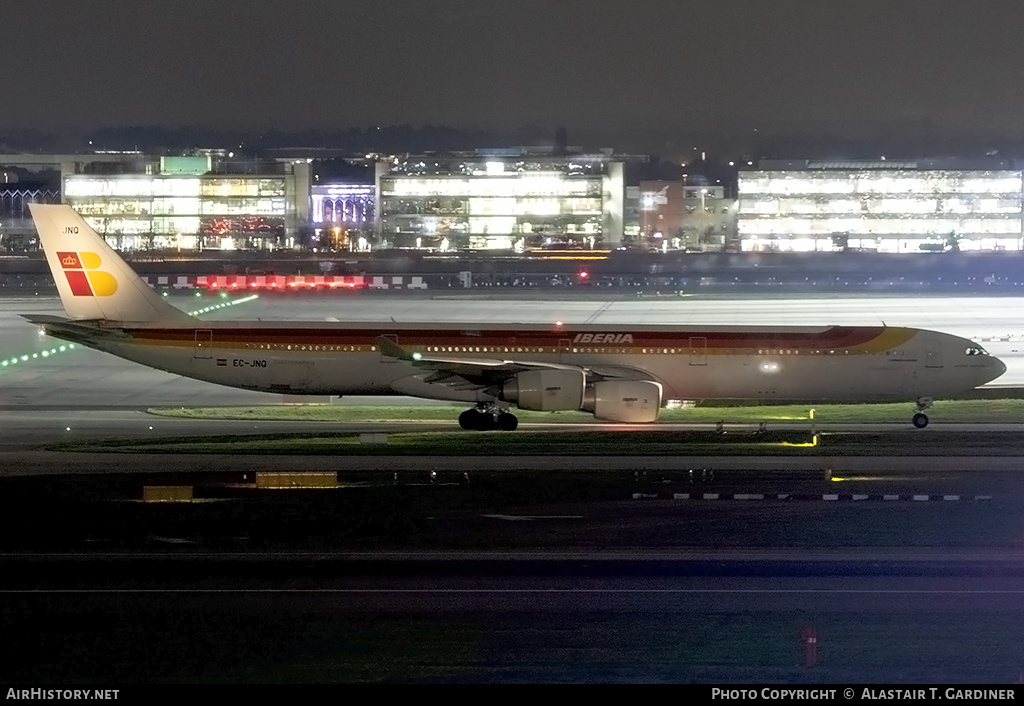 Aircraft Photo of EC-JNQ | Airbus A340-642 | Iberia | AirHistory.net #142190