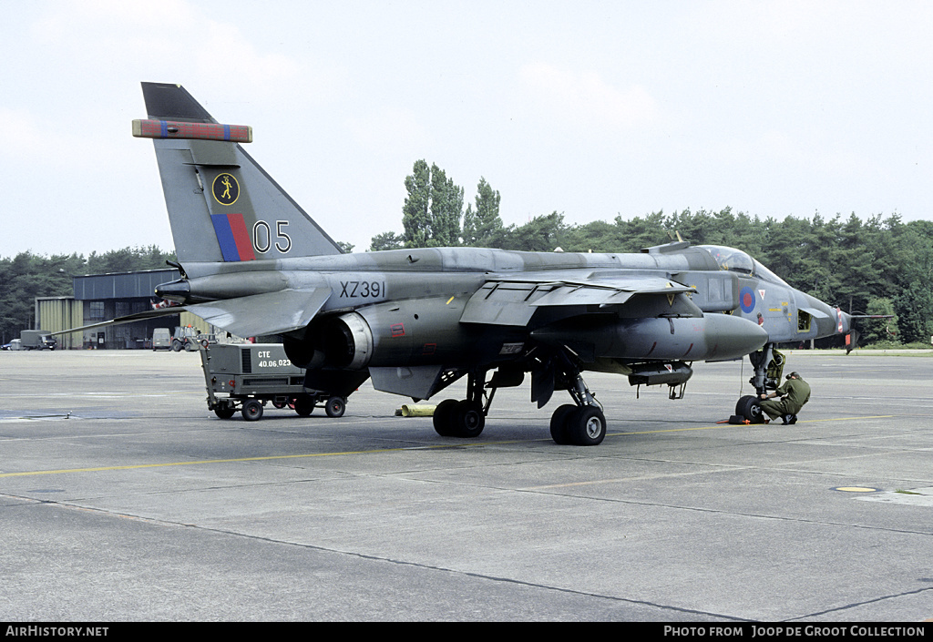 Aircraft Photo of XZ391 | Sepecat Jaguar GR1B | UK - Air Force | AirHistory.net #142197