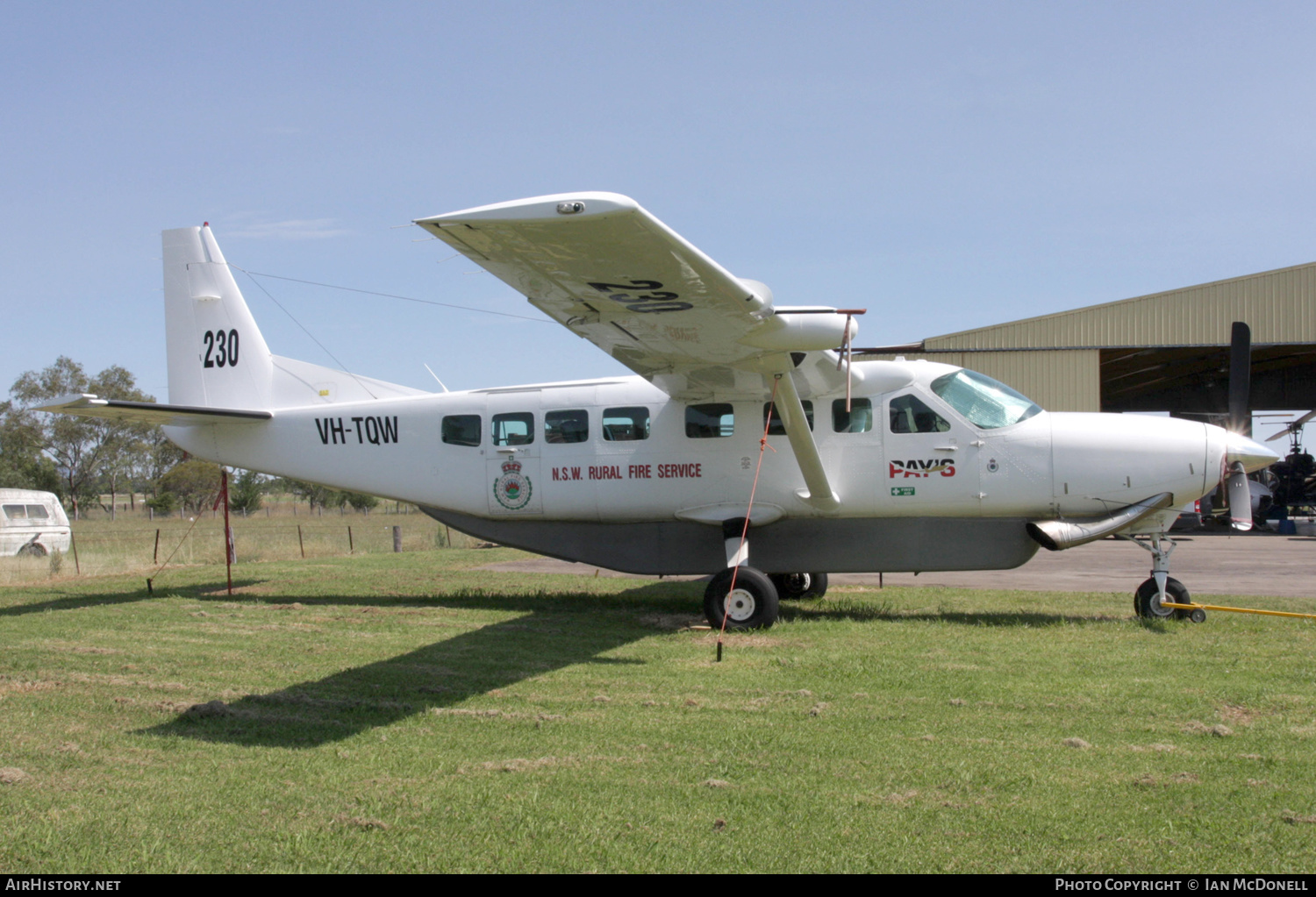 Aircraft Photo of VH-TQW | Cessna 208B Grand Caravan | Pay's Air Service | AirHistory.net #142211