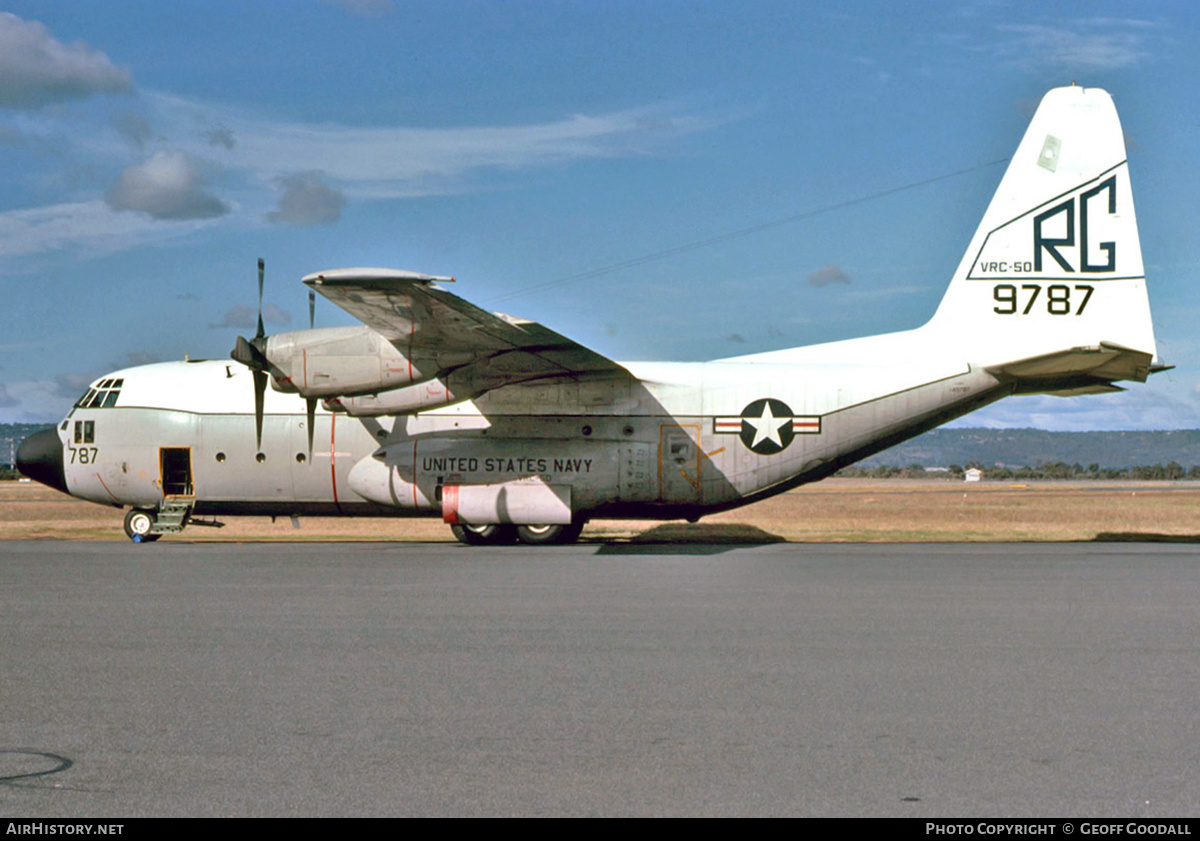 Aircraft Photo of 149787 / 9787 | Lockheed C-130F Hercules | USA - Navy | AirHistory.net #142220