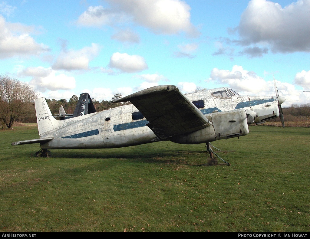 Aircraft Photo of VH-FDT | De Havilland Australia DHA-3 Drover Mk2 | AirHistory.net #142232