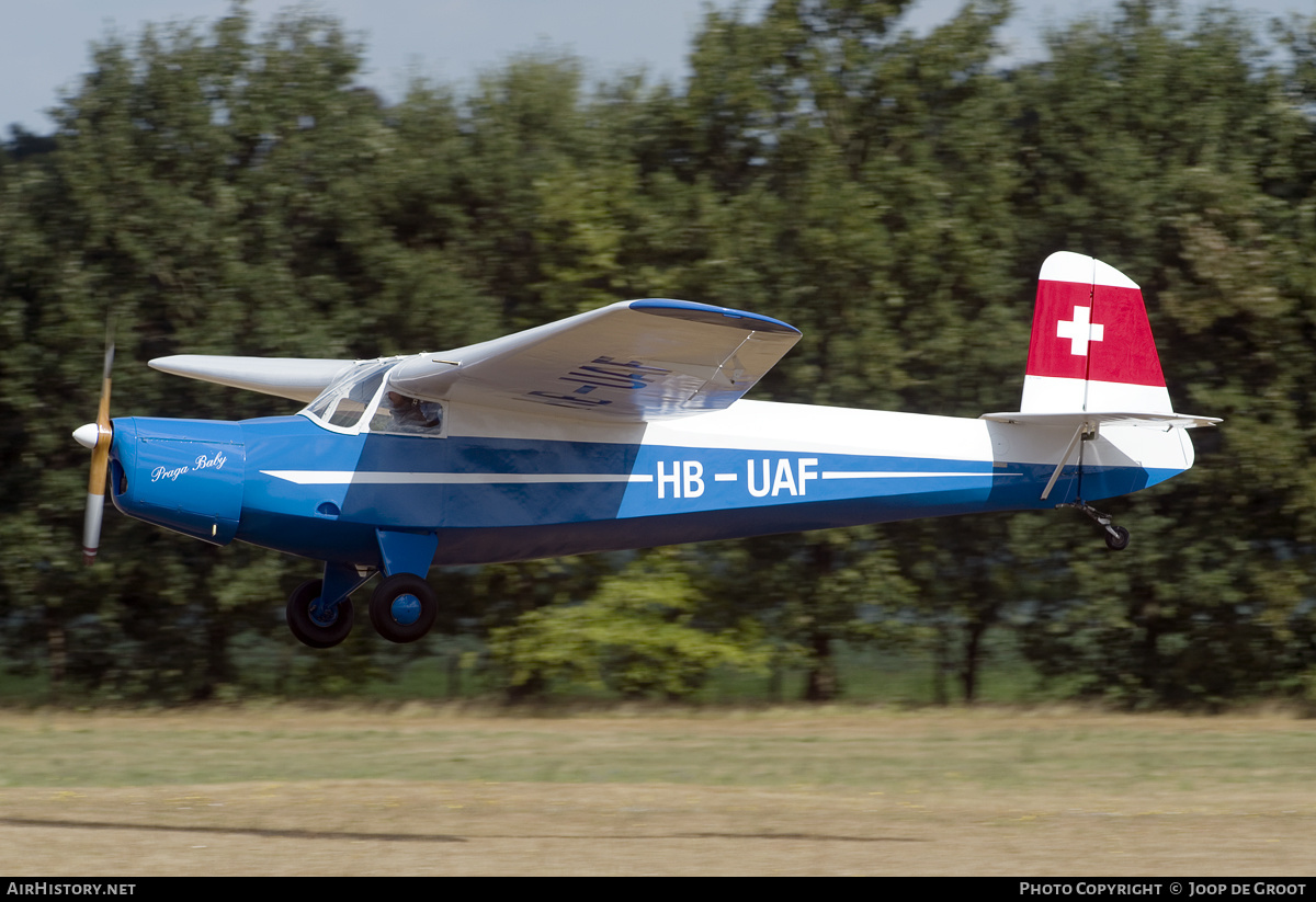 Aircraft Photo of HB-UAF | Praga E-114M Air Baby | AirHistory.net #142246