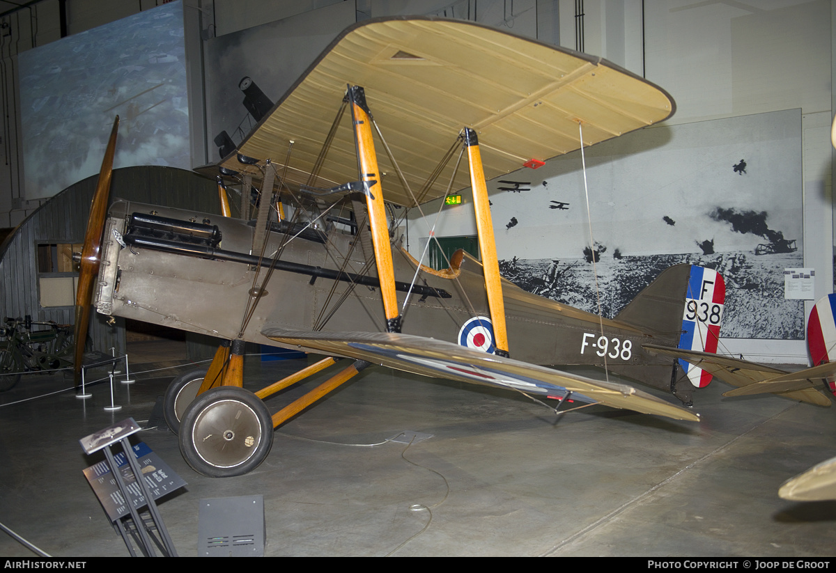 Aircraft Photo of F938 | Royal Aircraft Factory SE-5A | UK - Air Force | AirHistory.net #142254