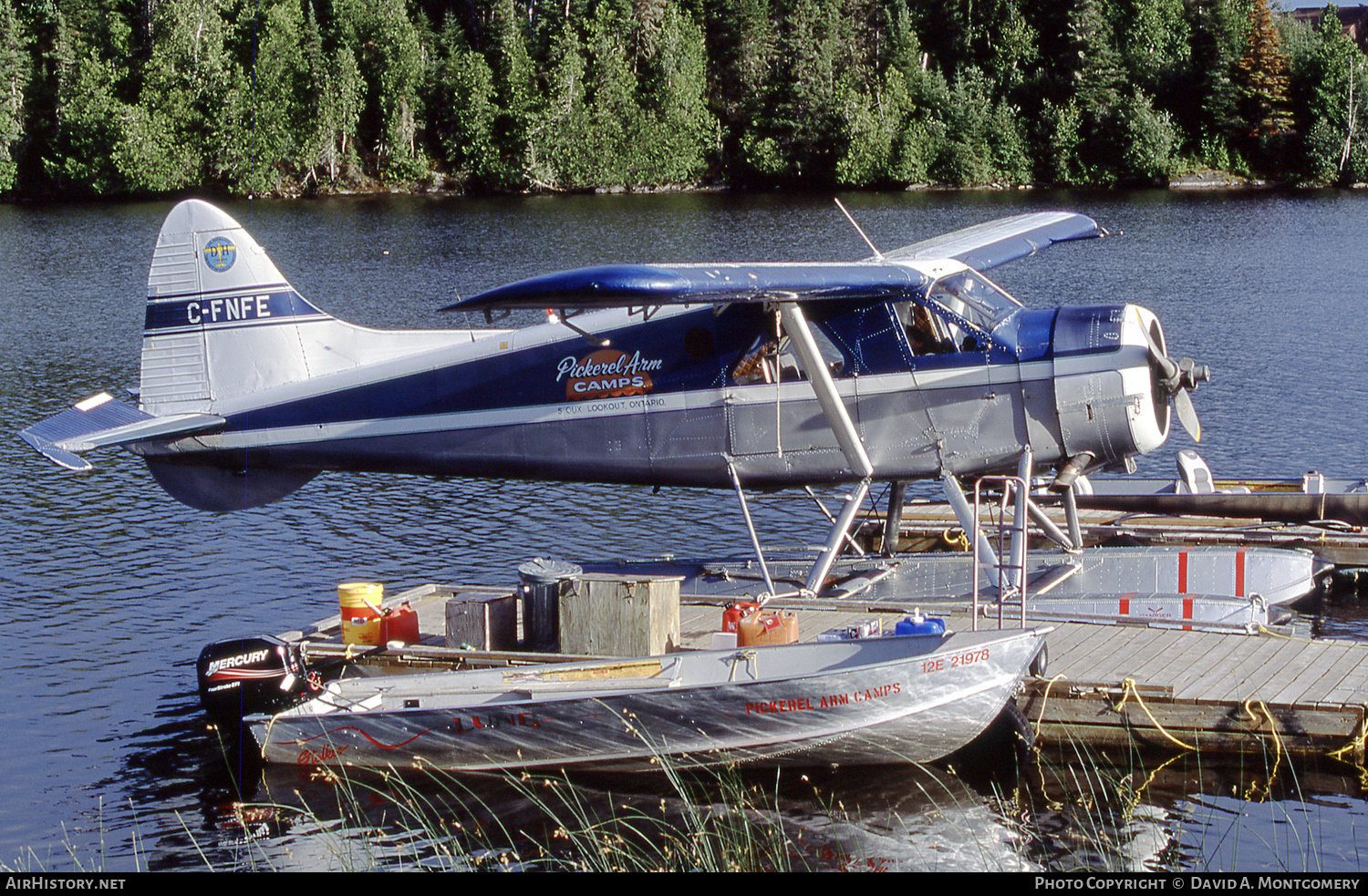Aircraft Photo of C-FNFE | De Havilland Canada DHC-2 Beaver Mk.1 | Pickerel Arm Camps | AirHistory.net #142313