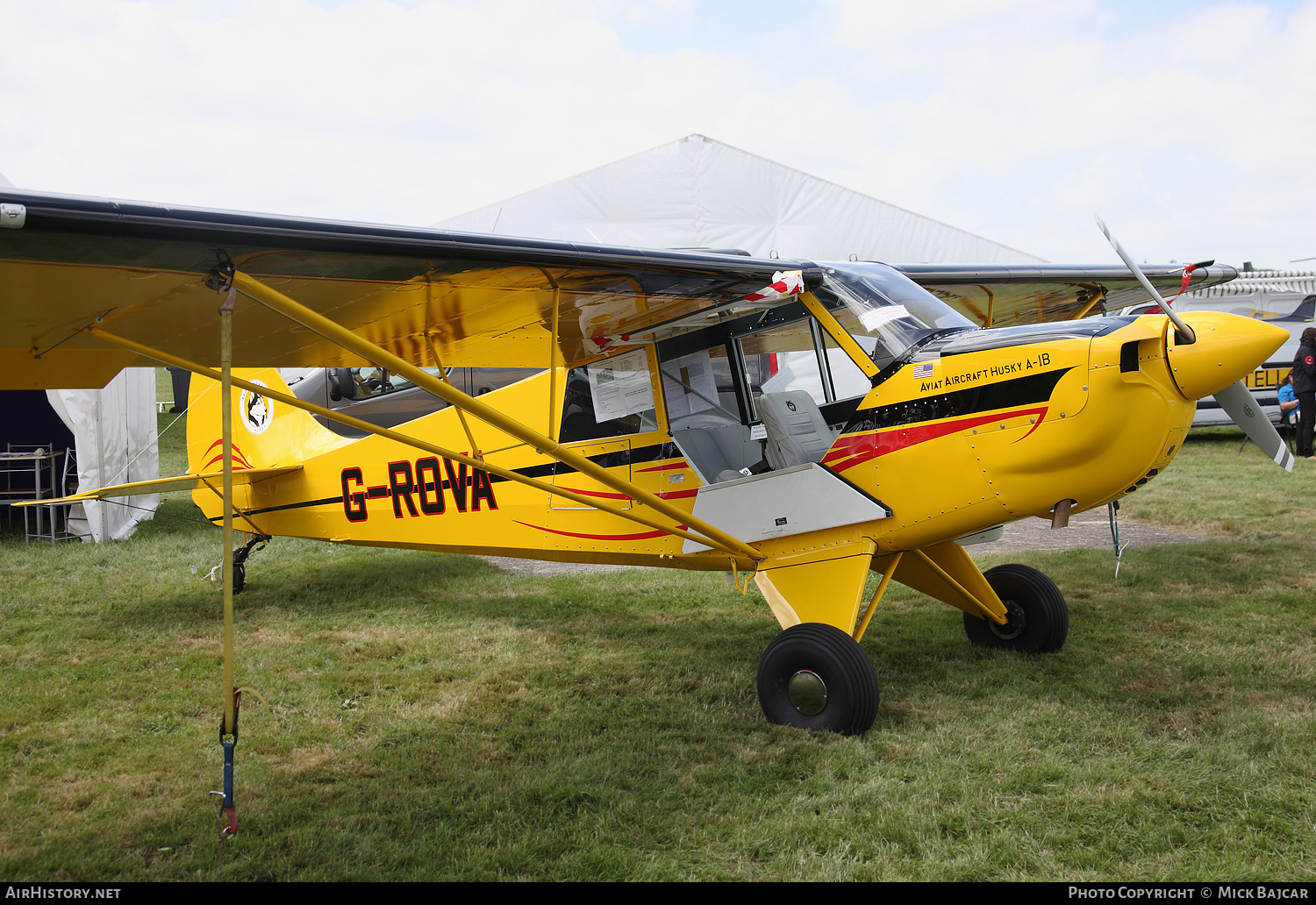 Aircraft Photo of G-ROVA | Aviat A-1B Husky | AirHistory.net #142316