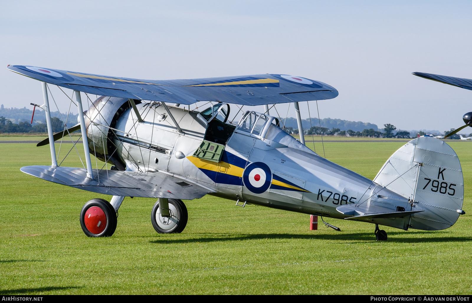 Aircraft Photo of G-AMRK / K7985 | Gloster Gladiator Mk1 | UK - Air Force | AirHistory.net #142319