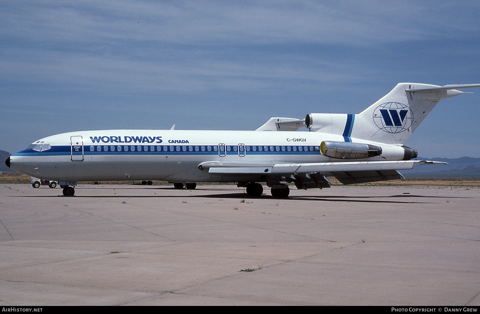 Aircraft Photo of C-GWGV | Boeing 727-82 | Worldways Canada | AirHistory.net #142324