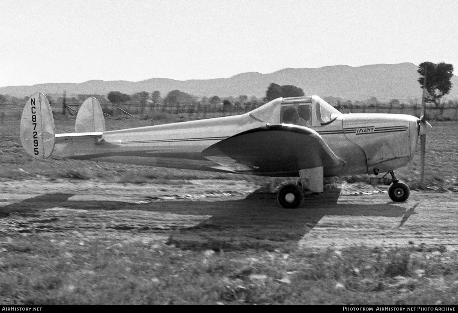 Aircraft Photo of NC87295 | Erco 415C Ercoupe | AirHistory.net #142340