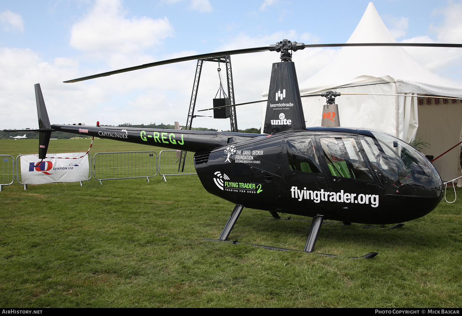 Aircraft Photo of G-REGJ | Robinson R-44 Raven II | AirHistory.net #142357