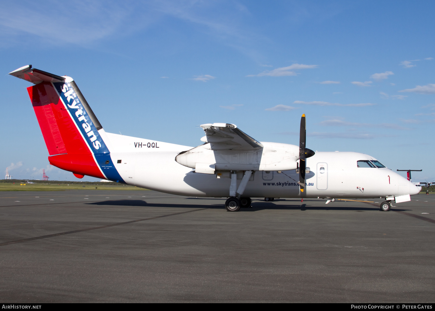 Aircraft Photo of VH-QQL | De Havilland Canada DHC-8-102A Dash 8 | Skytrans Airlines | AirHistory.net #142364