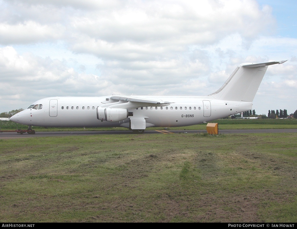 Aircraft Photo of G-BSNS | British Aerospace BAe-146-300 | AirHistory.net #142370