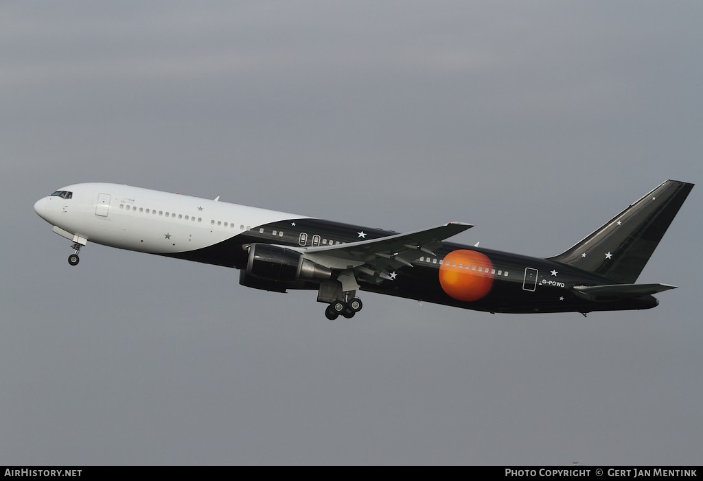 Aircraft Photo of G-POWD | Boeing 767-36N/ER | Titan Airways | AirHistory.net #142379