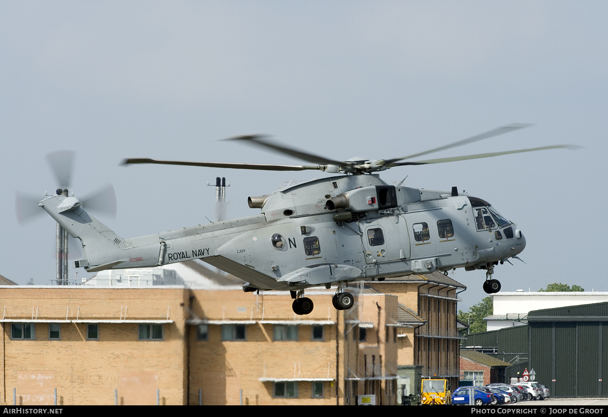 Aircraft Photo of ZJ129 | EHI EH101-411 Merlin HC3 | UK - Navy | AirHistory.net #142380