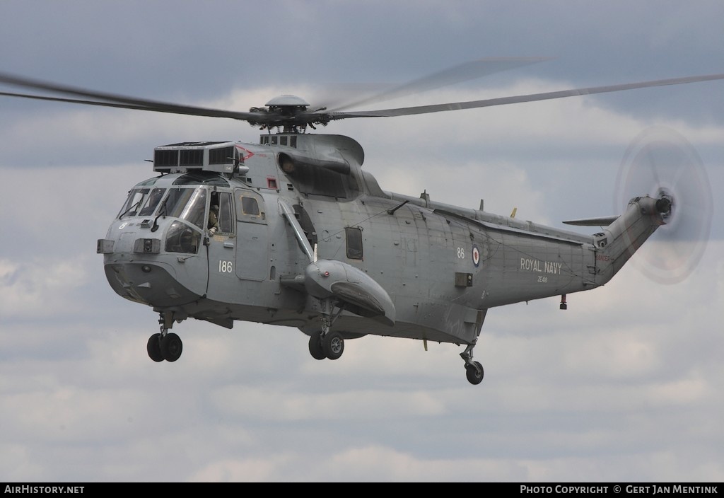 Aircraft Photo of ZE418 | Westland WS-61 Sea King ASaC7 | UK - Navy | AirHistory.net #142382