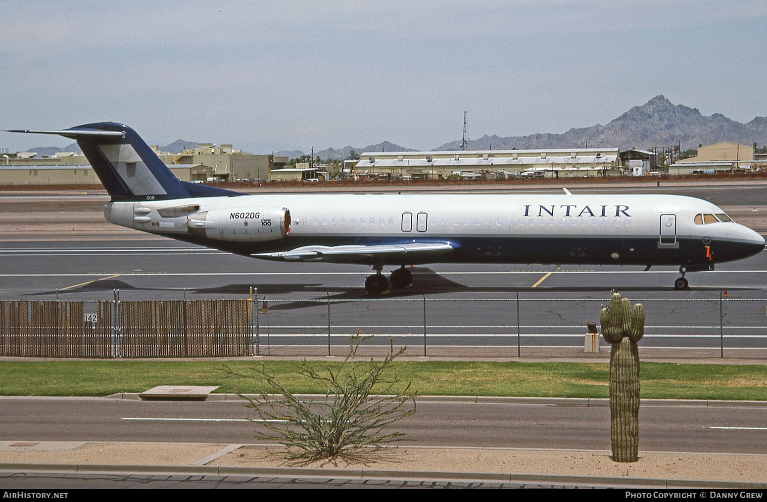 Aircraft Photo of N602DG | Fokker 100 (F28-0100) | Intair | AirHistory.net #142395