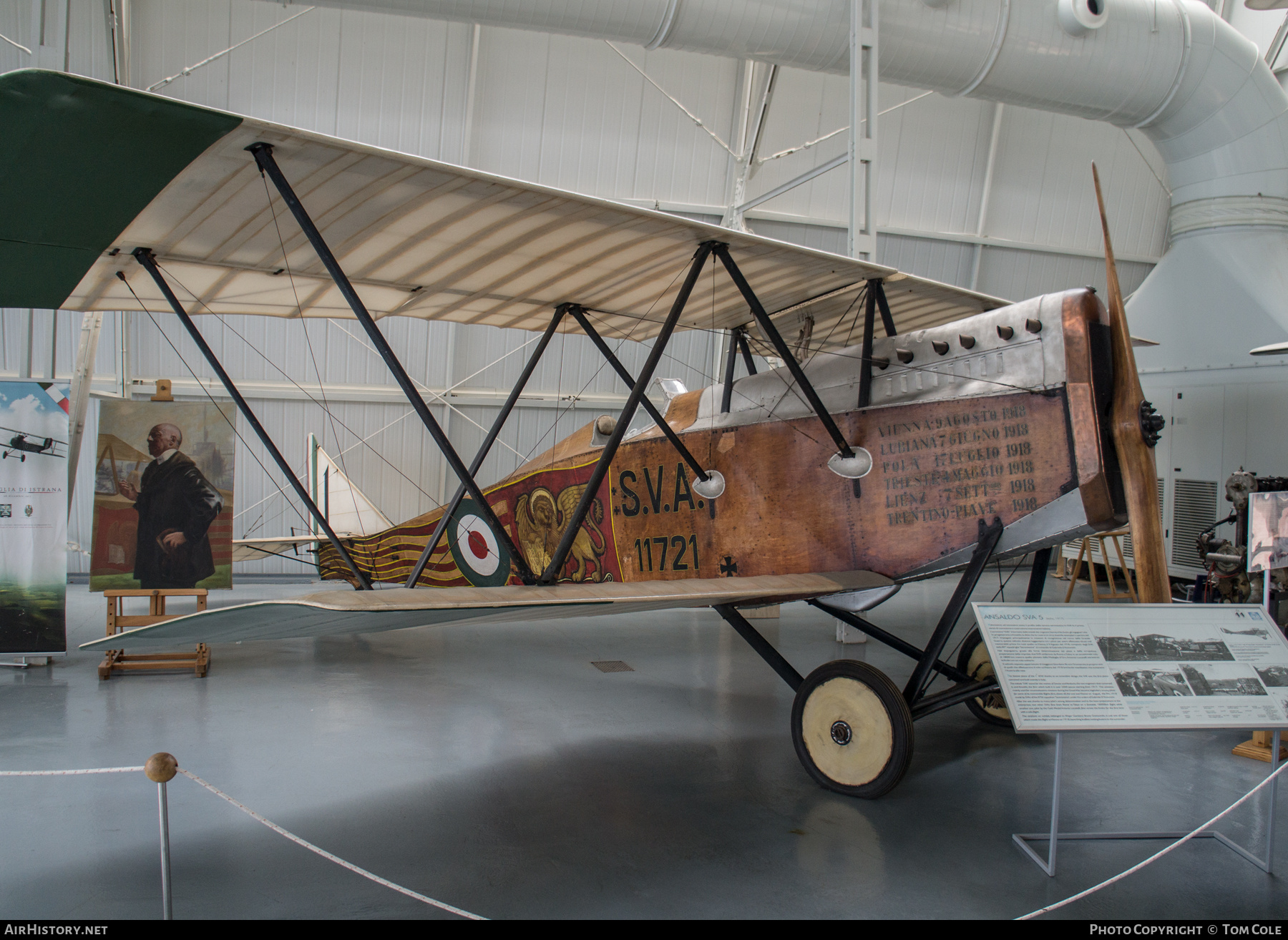 Aircraft Photo of 11721 | Ansaldo SVA5 | Italy - Army | AirHistory.net #142399