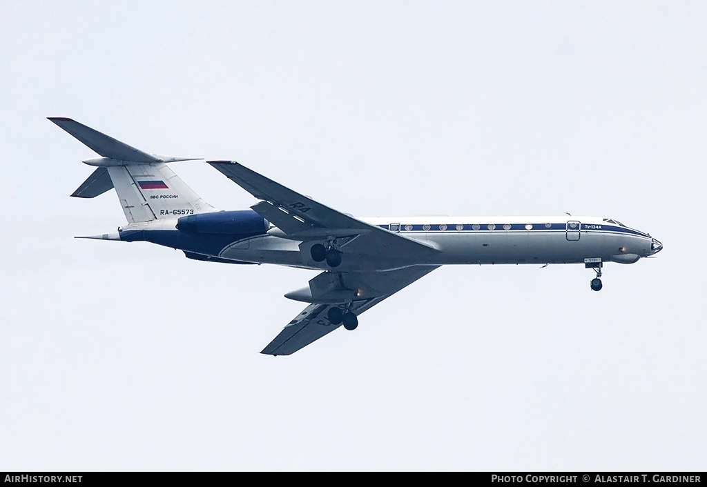 Aircraft Photo of RA-65573 | Tupolev Tu-134AK | Russia - Air Force | AirHistory.net #142414