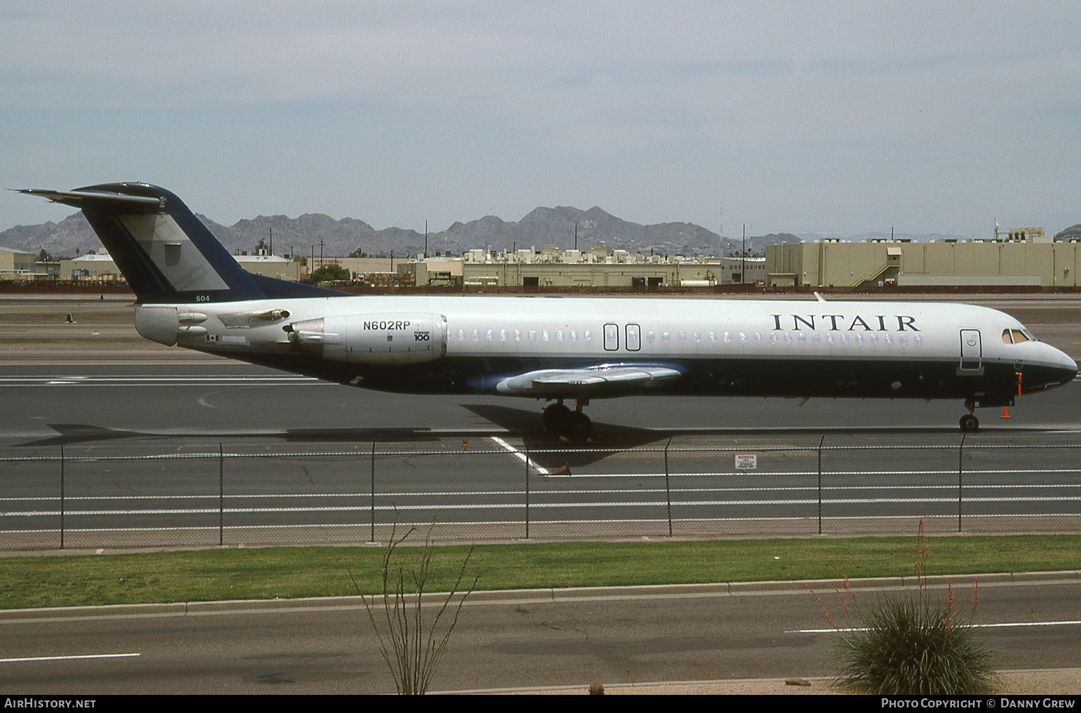 Aircraft Photo of N602RP | Fokker 100 (F28-0100) | Intair | AirHistory.net #142416