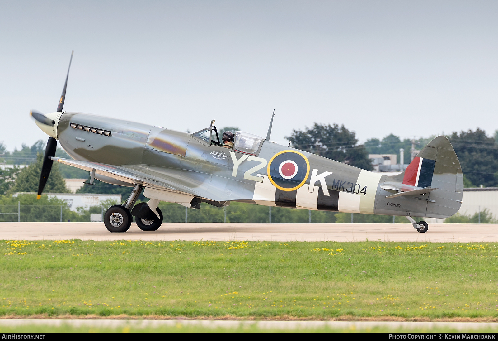 Aircraft Photo of C-GYQQ / MK304 | Supermarine 361 Spitfire HF9C | UK - Air Force | AirHistory.net #142436