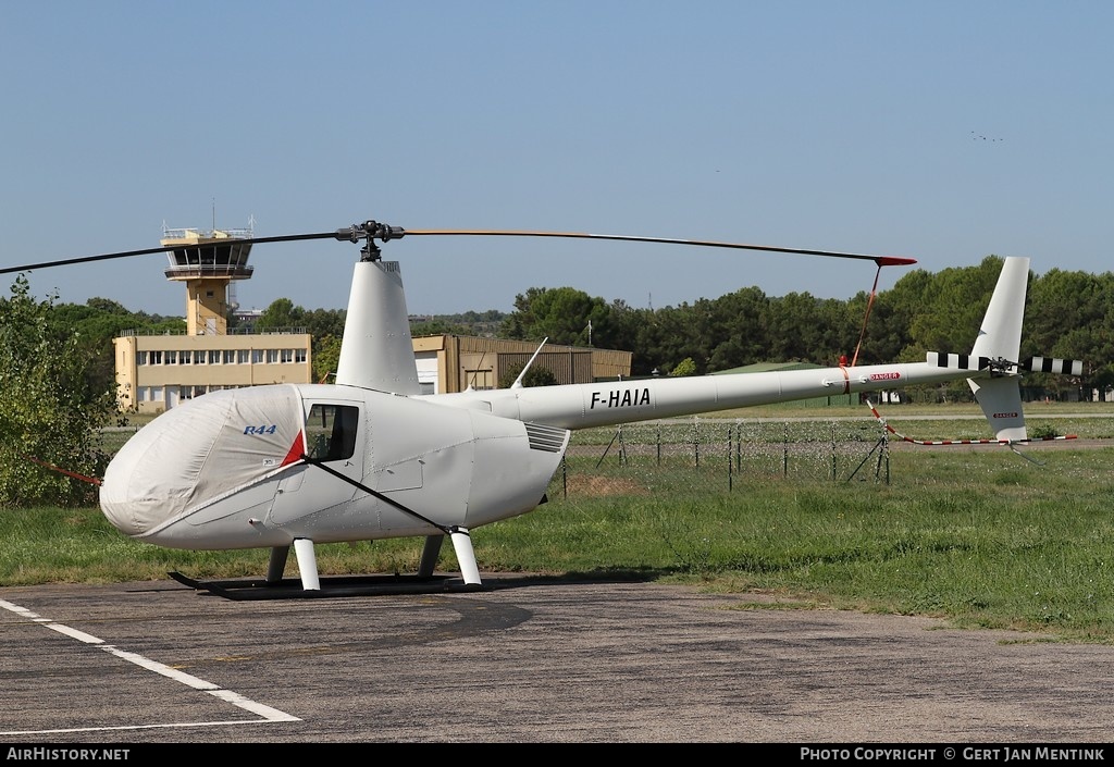 Aircraft Photo of F-HAIA | Robinson R-44 | AirHistory.net #142441