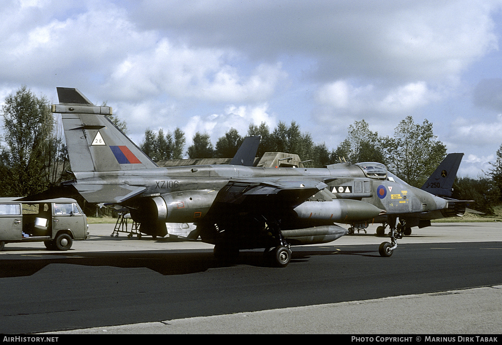 Aircraft Photo of XZ106 | Sepecat Jaguar GR1A | UK - Air Force | AirHistory.net #142448