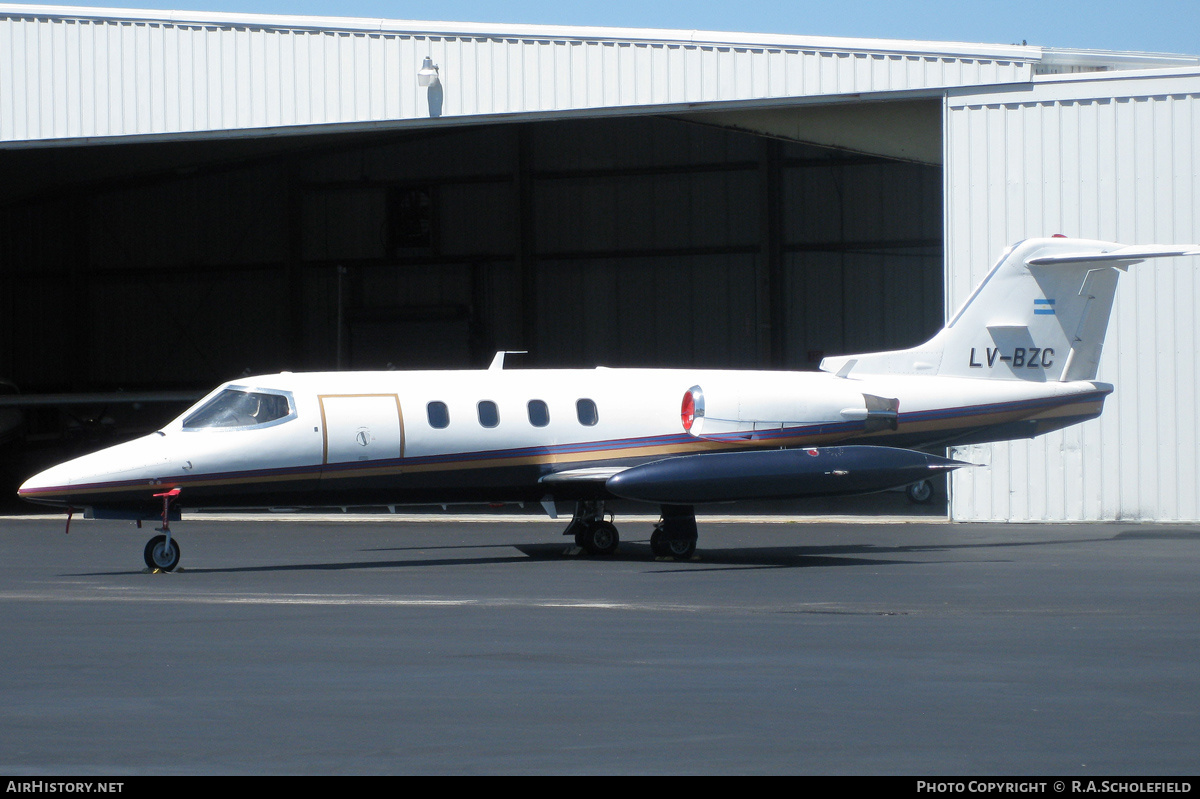Aircraft Photo of LV-BZC | Gates Learjet 25D | AirHistory.net #142454